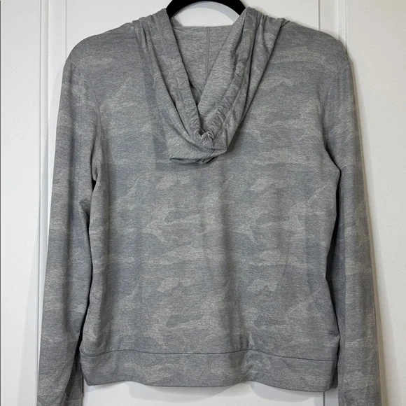 Vuori DreamKnit Essential Pale Heather Camo Hoodie Women’s Small - Picture 2 of 7